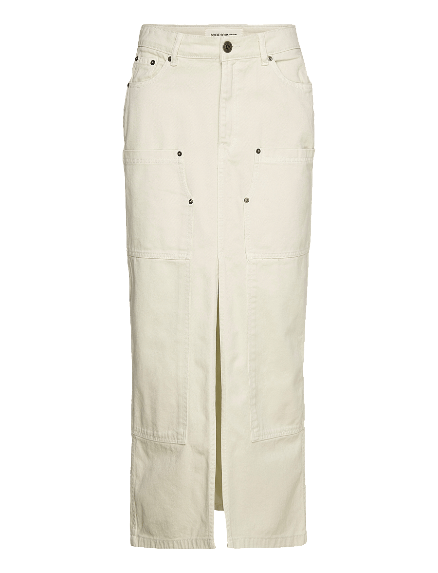 Sofie Schnoor - Skirt - jeanskjolar - off white - 0