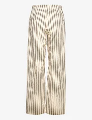 Sofie Schnoor - Trousers - hosen mit weitem bein - off white striped - 1