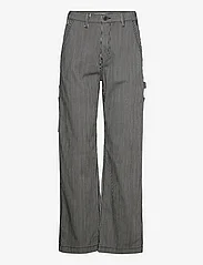 Sofie Schnoor - Trousers - vide jeans - white black striped - 0