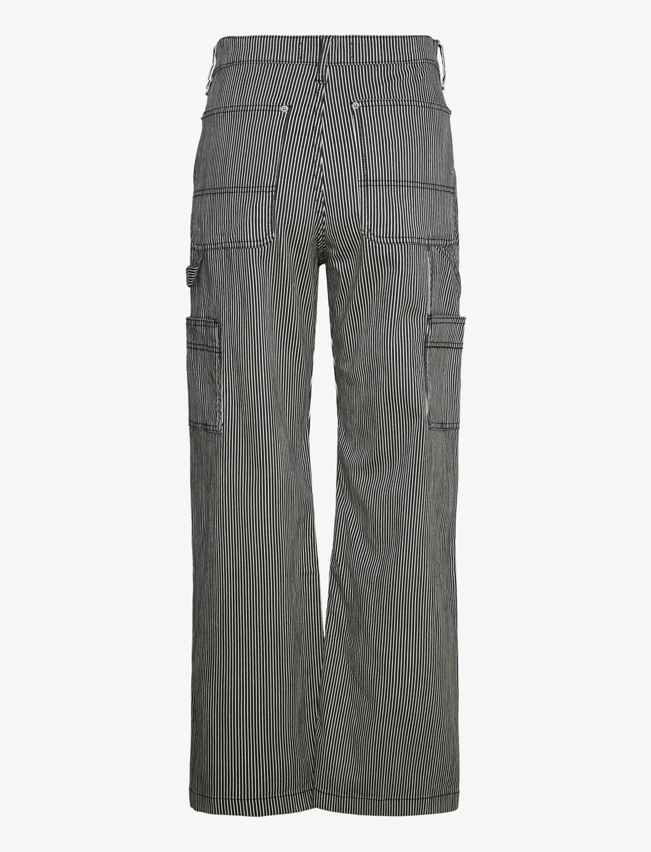 Sofie Schnoor - Trousers - vida jeans - white black striped - 1