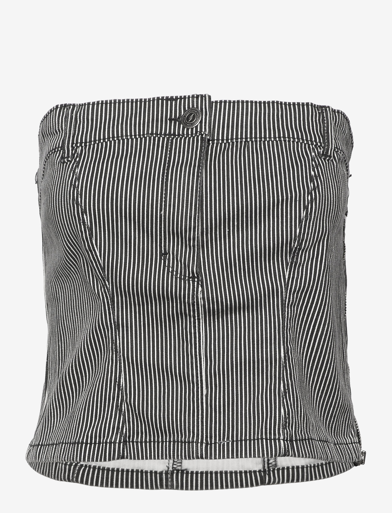 Sofie Schnoor - Corsage - Ärmellose blusen - white black striped - 0