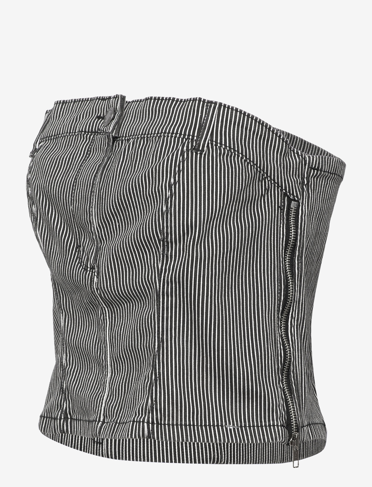 Sofie Schnoor - Corsage - Ärmellose blusen - white black striped - 2