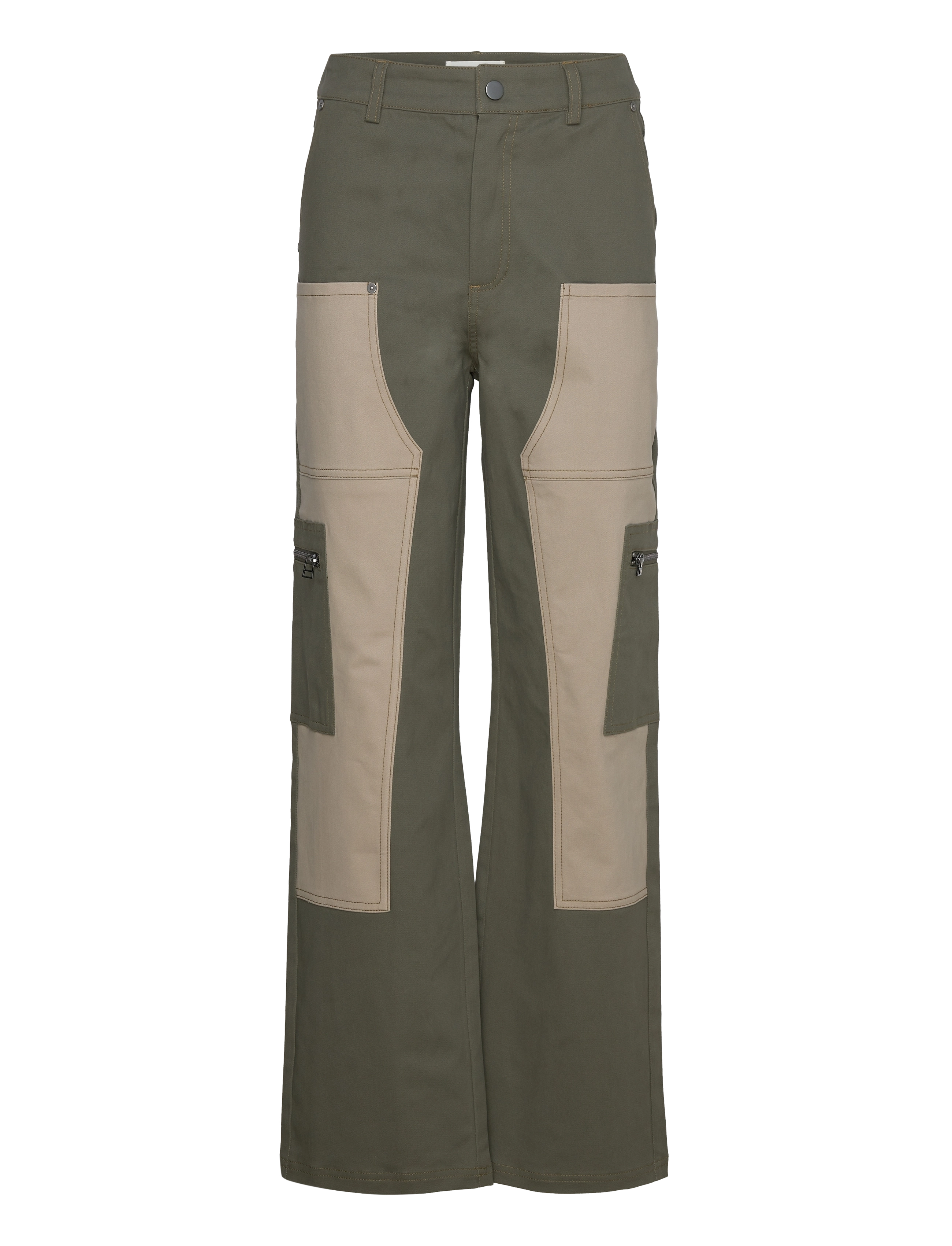 Sofie Schnoor Trousers, 42, Khaki green, Jeans > Vidde, Dame