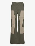 Trousers - ARMY GREEN