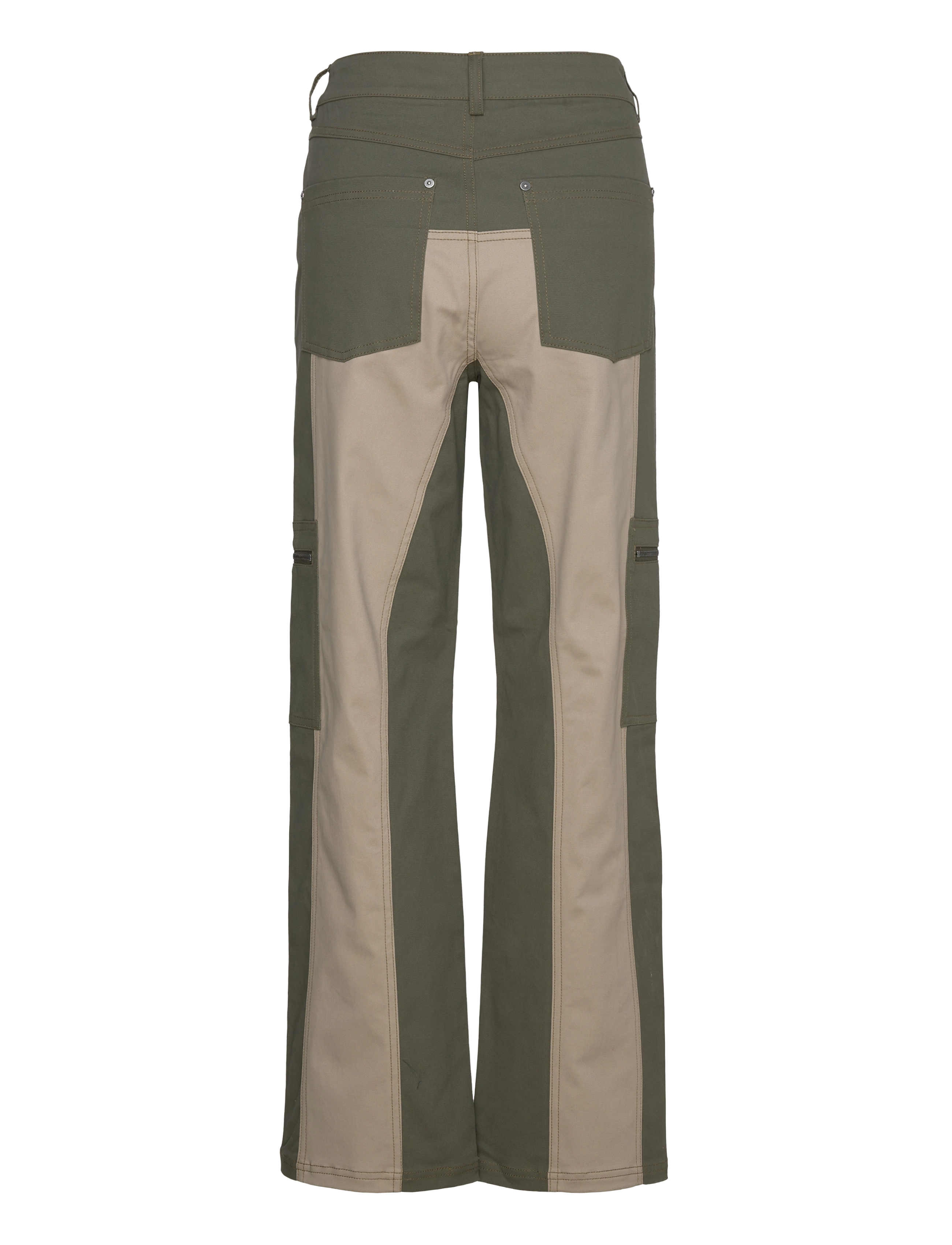 Sofie Schnoor - Trousers - hosen mit weitem bein - army green - 1