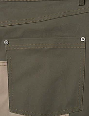 Sofie Schnoor - Trousers - džinsa bikses ar platām starām - army green - 4