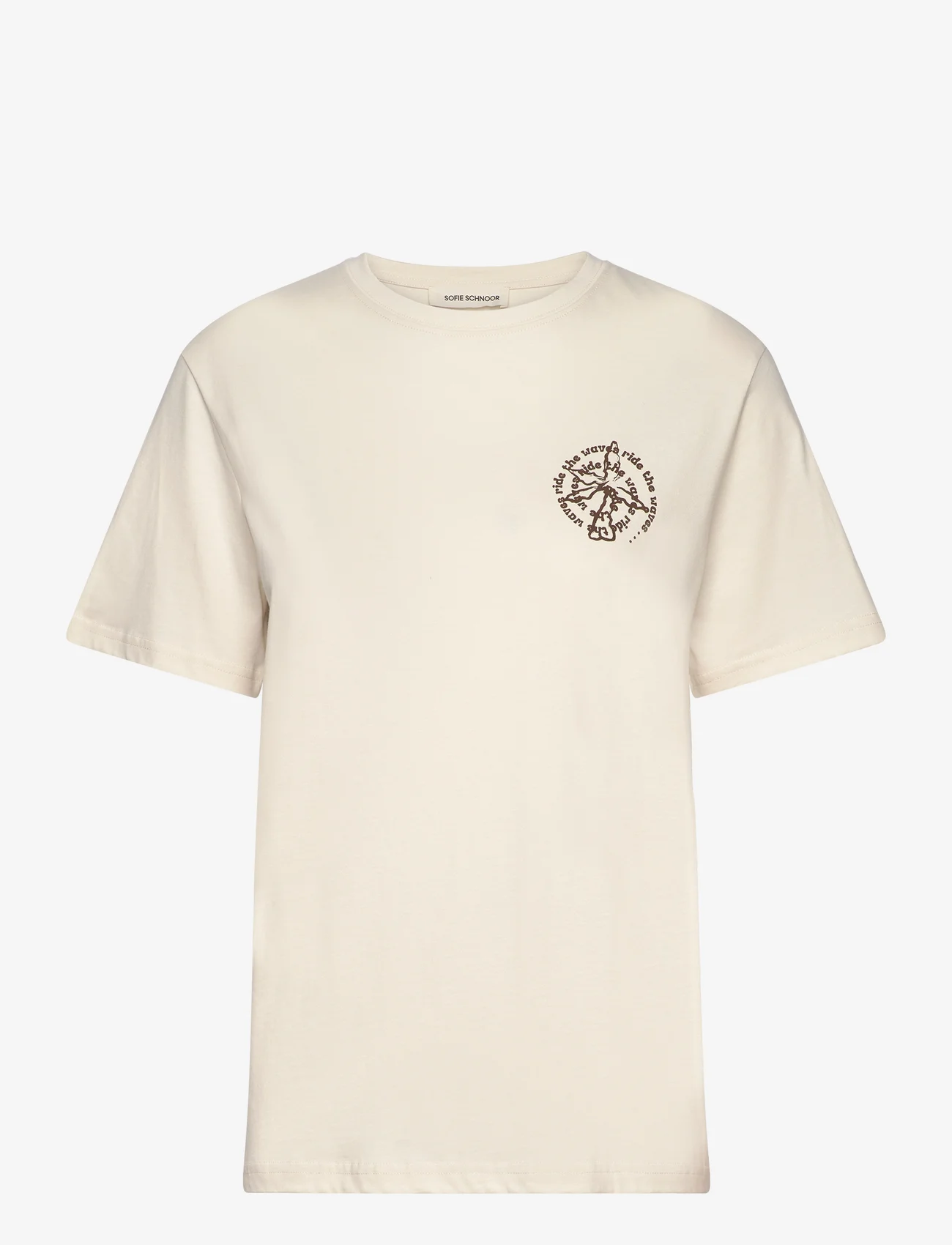 Sofie Schnoor - T-shirt - t-särgid - white alyssum - 0