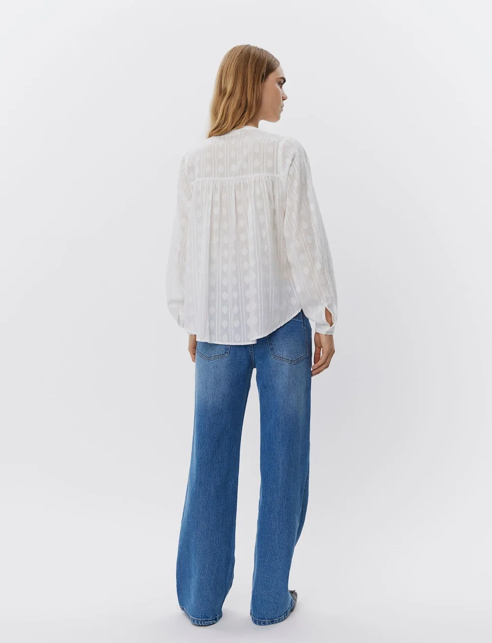 Sofie Schnoor - AYOSW SHIRT - pikkade varrukatega särgid - white - 5