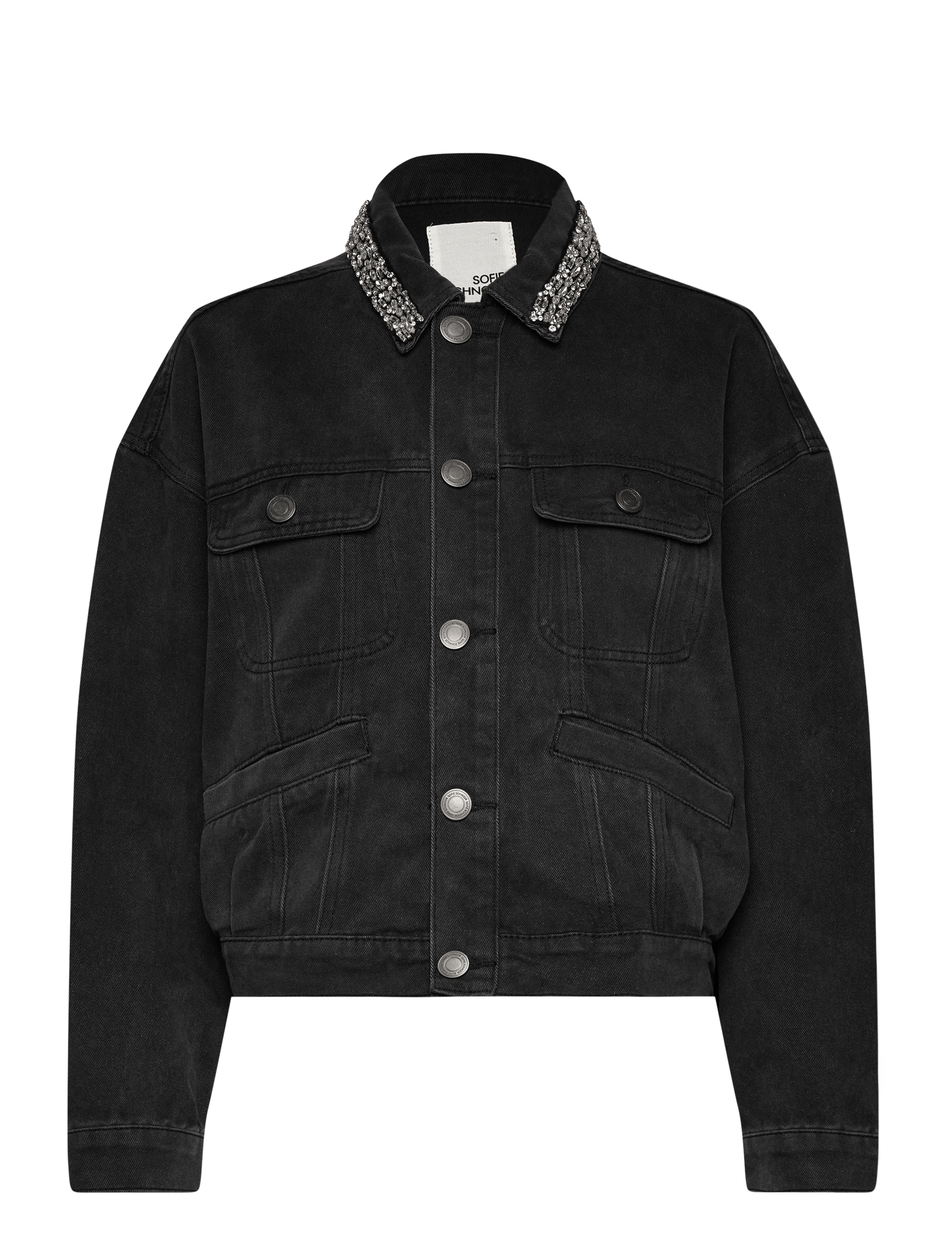 Sofie Schnoor QUINNSW JACKET - Denimjakker - BLACK / black