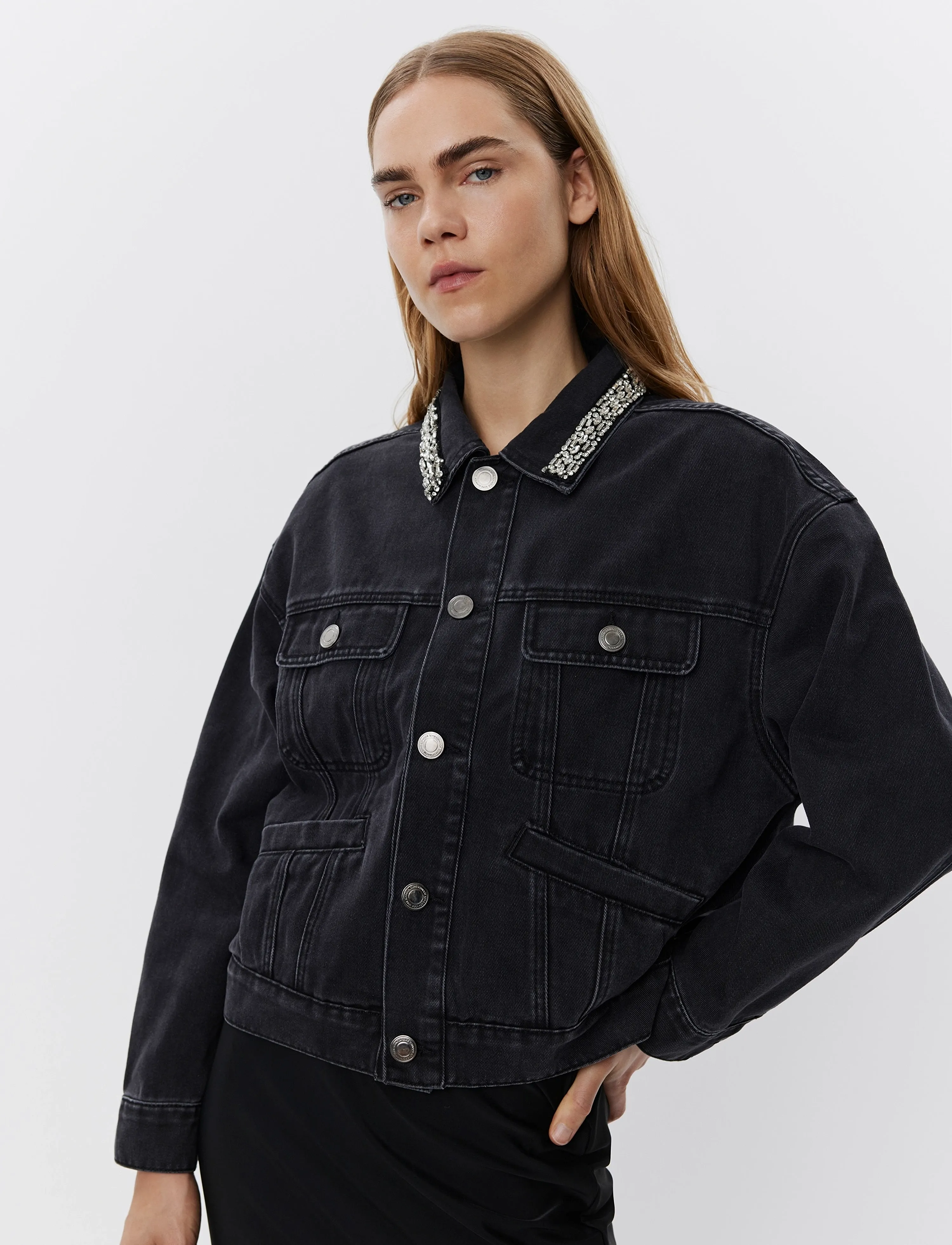 Sofie Schnoor - QUINNSW JACKET - forårsjakker - black - 0