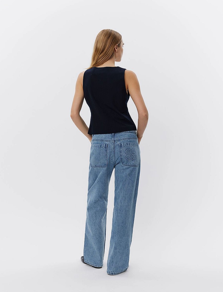 Sofie Schnoor - YOKOSW VEST - waistcoats - navy - 0