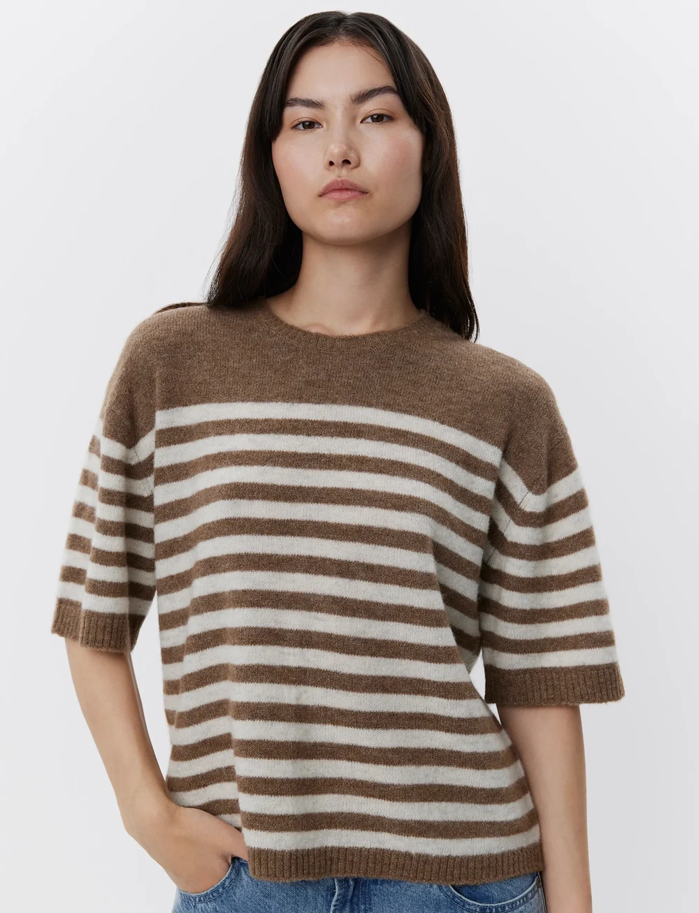 Sofie Schnoor - Knit - jumpers - brown fudge - 0