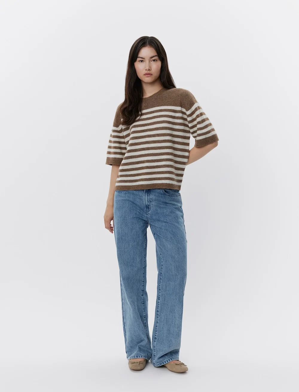 Sofie Schnoor - Knit - jumpers - brown fudge - 3