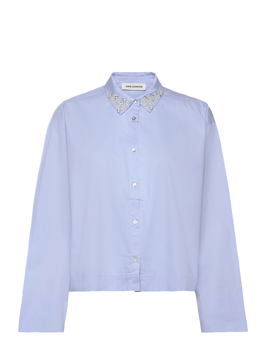 Sofie Schnoor - ELLIDASW SHIRT - marškiniai ilgomis rankovėmis - ice blue - 1
