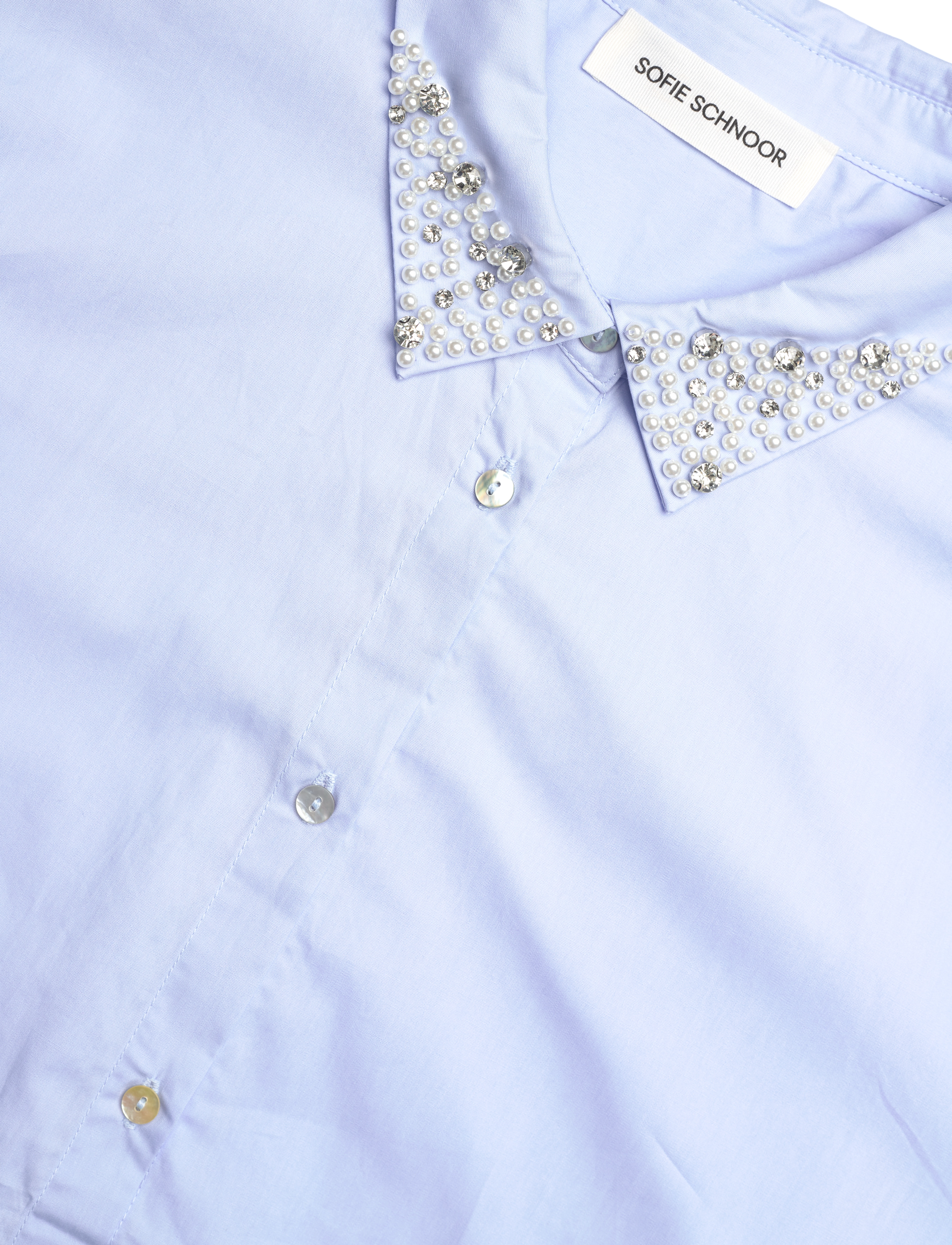 Sofie Schnoor - ELLIDASW SHIRT - langærmede skjorter - ice blue - 3