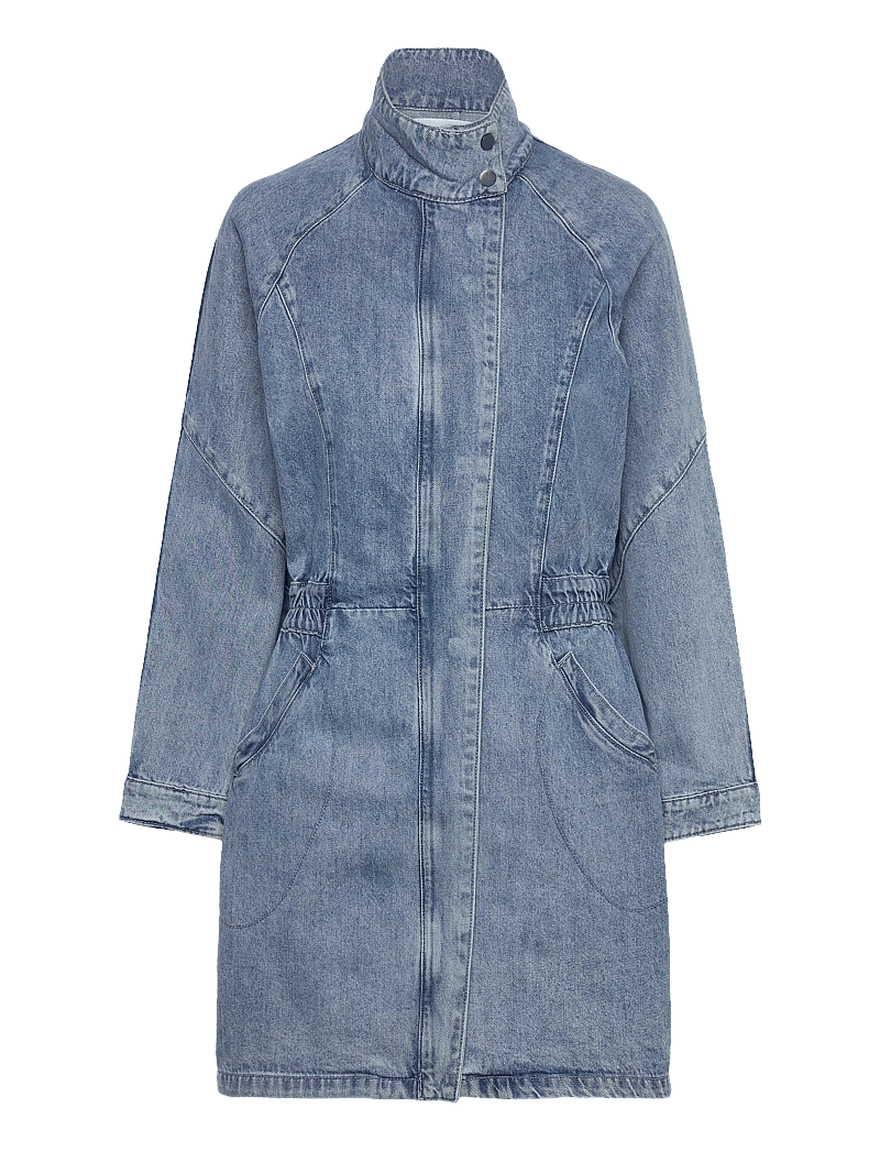 Sofie Schnoor - Dress - skjortklänningar - light denim blue - 1