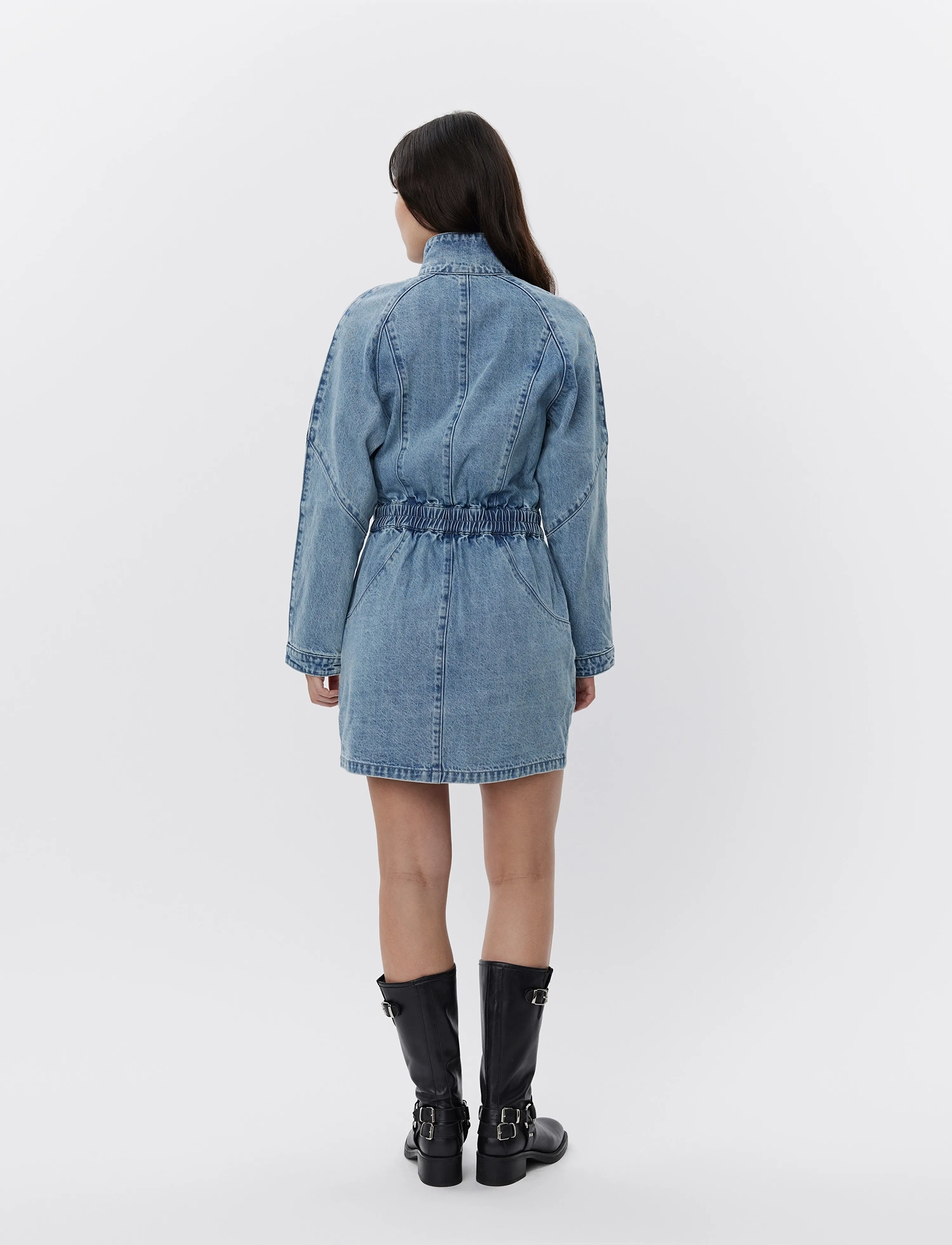 Sofie Schnoor - Dress - light denim blue - 4
