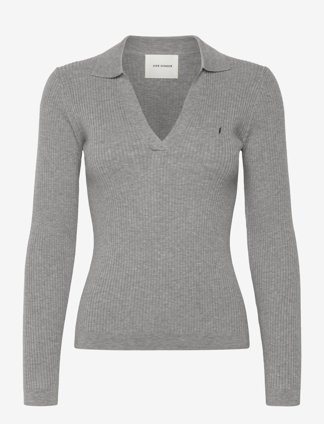 Sofie Schnoor - Blouse - herbstliche kleidung - dark grey melange - 0