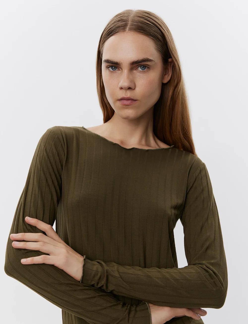 Sofie Schnoor - MATTIESW T-SHIRT LONG SLEEVE - långärmade toppar - olive - 0