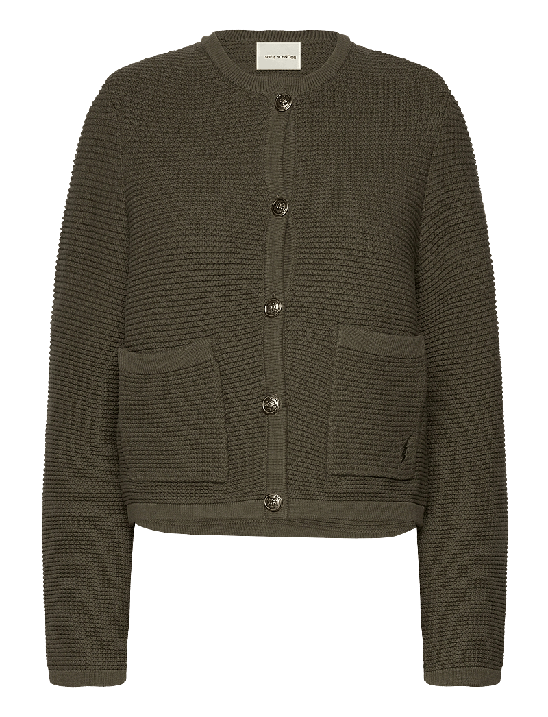 Sofie Schnoor - Cardigan - kardiganid - green olive - 1