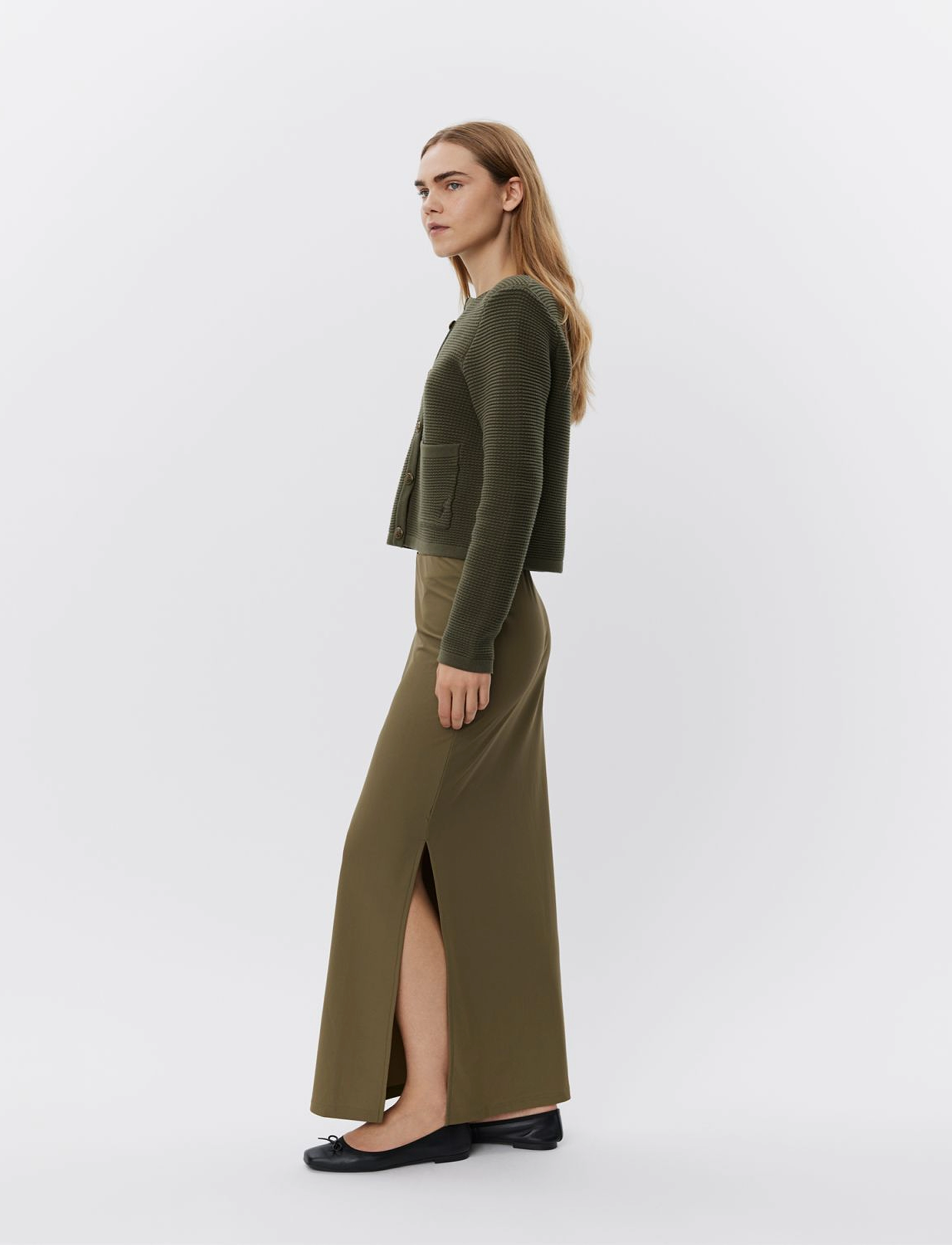 Sofie Schnoor - KYRASW CARDIGAN - autumn clothing - green olive - 3