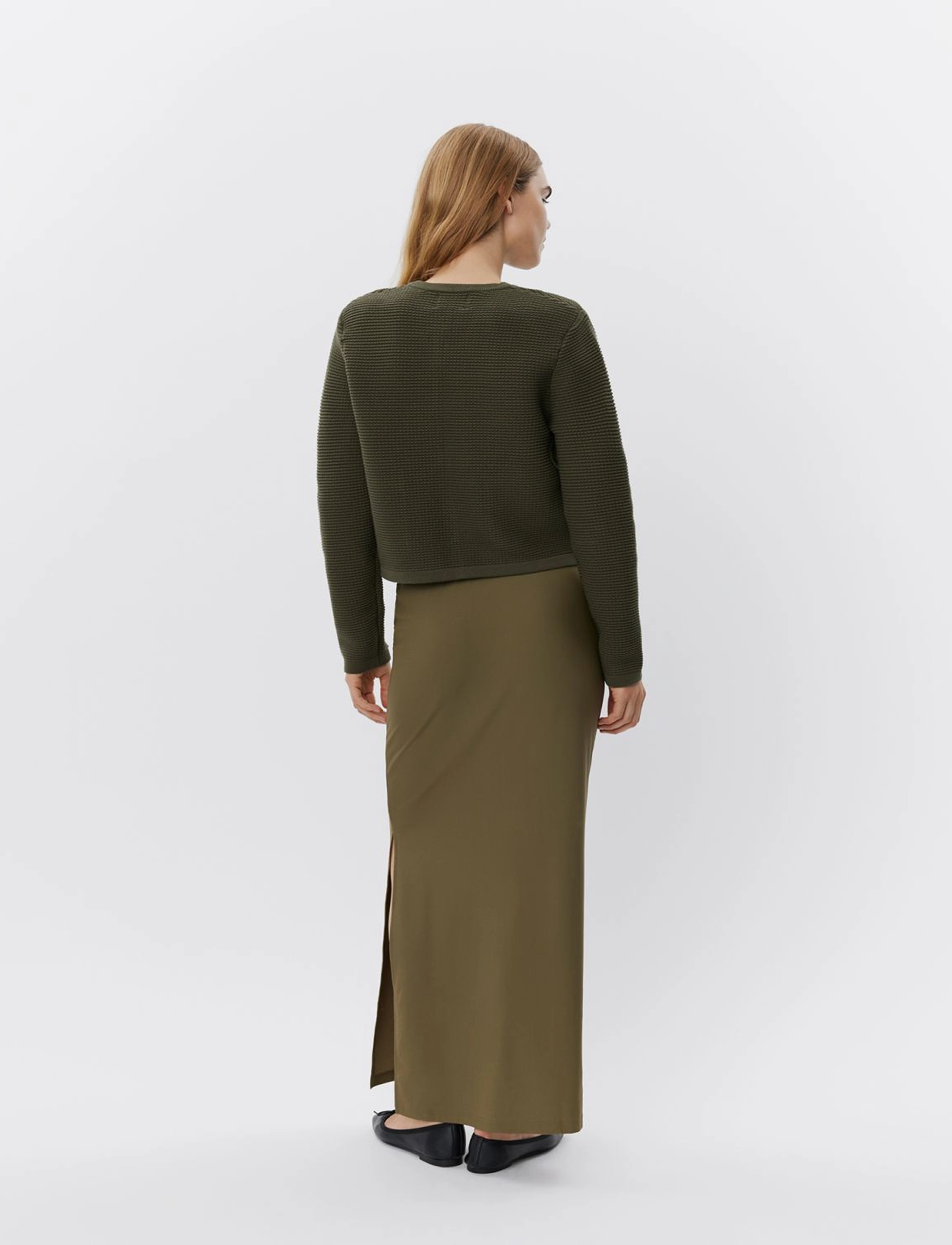 Sofie Schnoor - KYRASW CARDIGAN - autumn clothing - green olive - 5