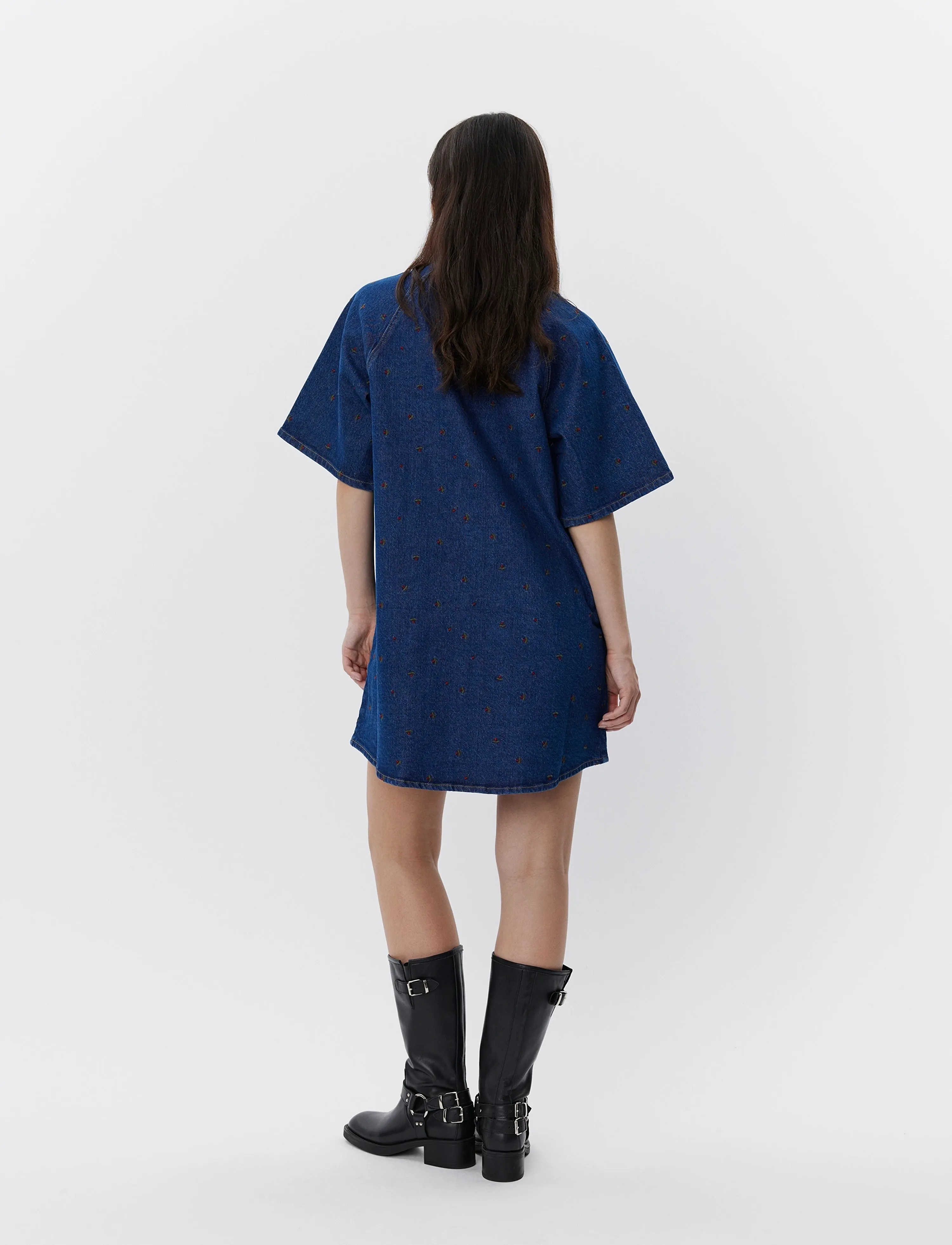 Sofie Schnoor - Shirt - sukienki krótkie - dark denim blue - 4