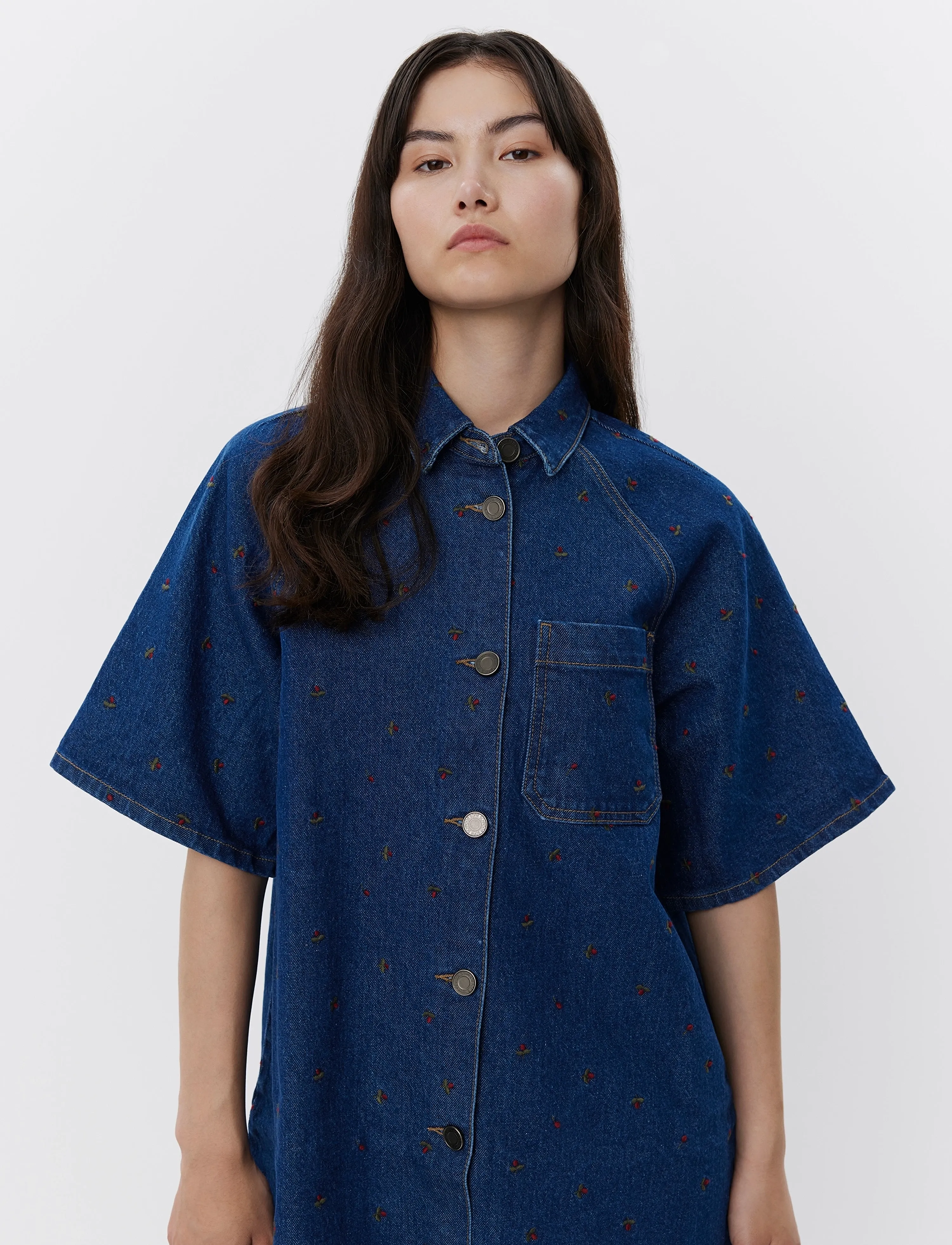 Sofie Schnoor - Shirt - sukienki krótkie - dark denim blue - 5