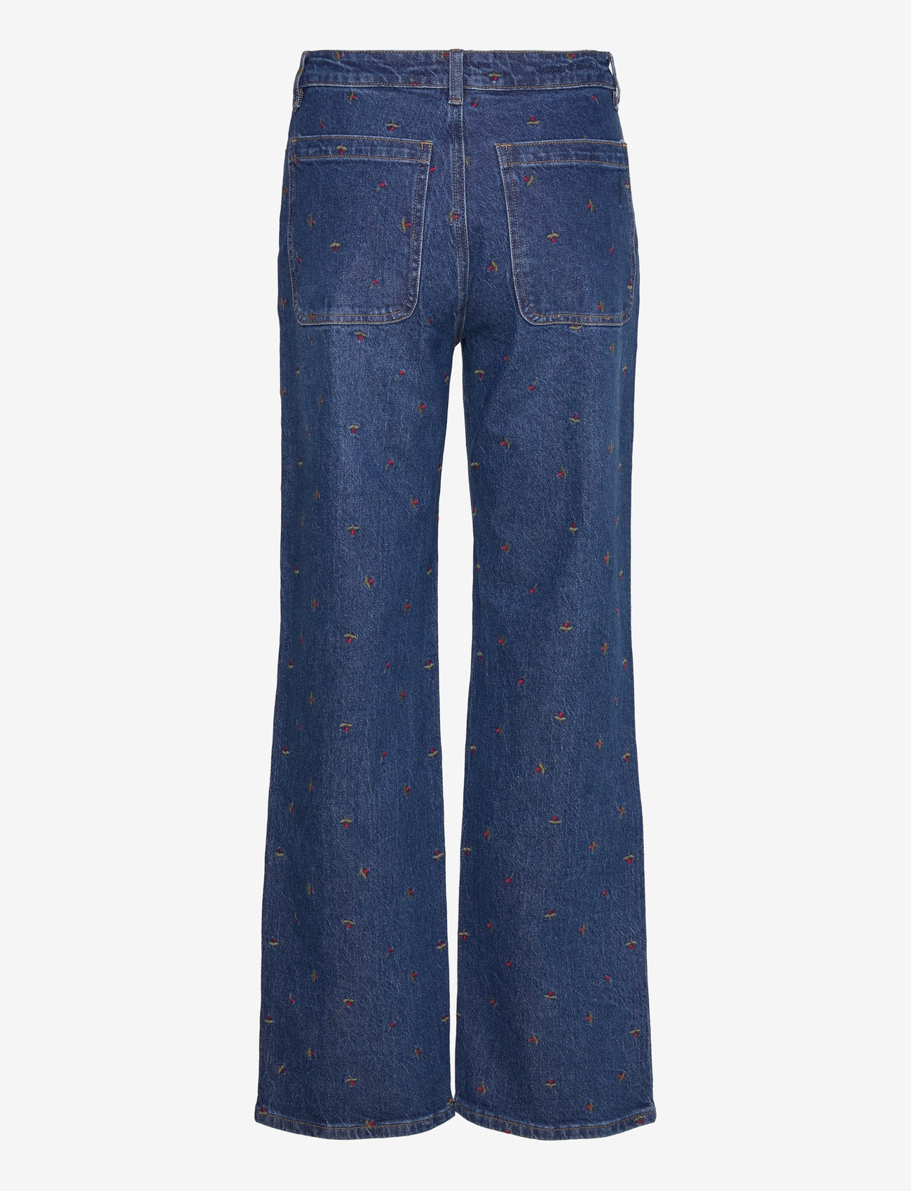 Sofie Schnoor - Jeans - hosen mit weitem bein - dark denim blue - 1