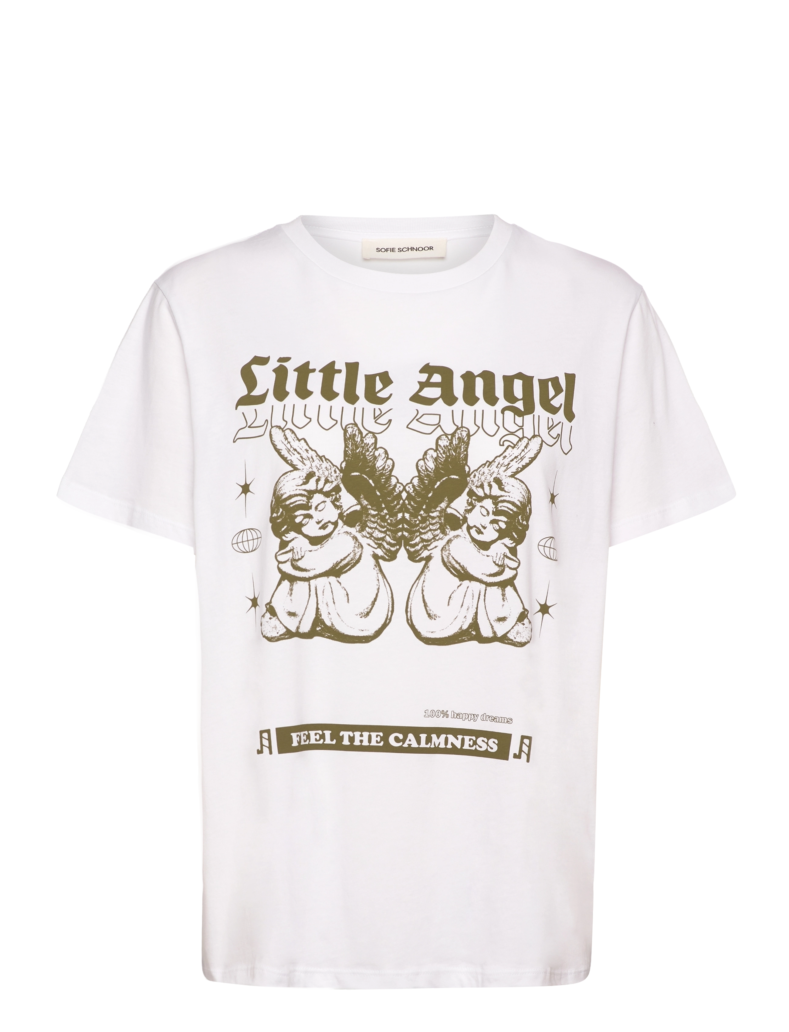 Sofie Schnoor ZENASW T-SHIRT - T-shirts - BRILLIANT WHITE / white