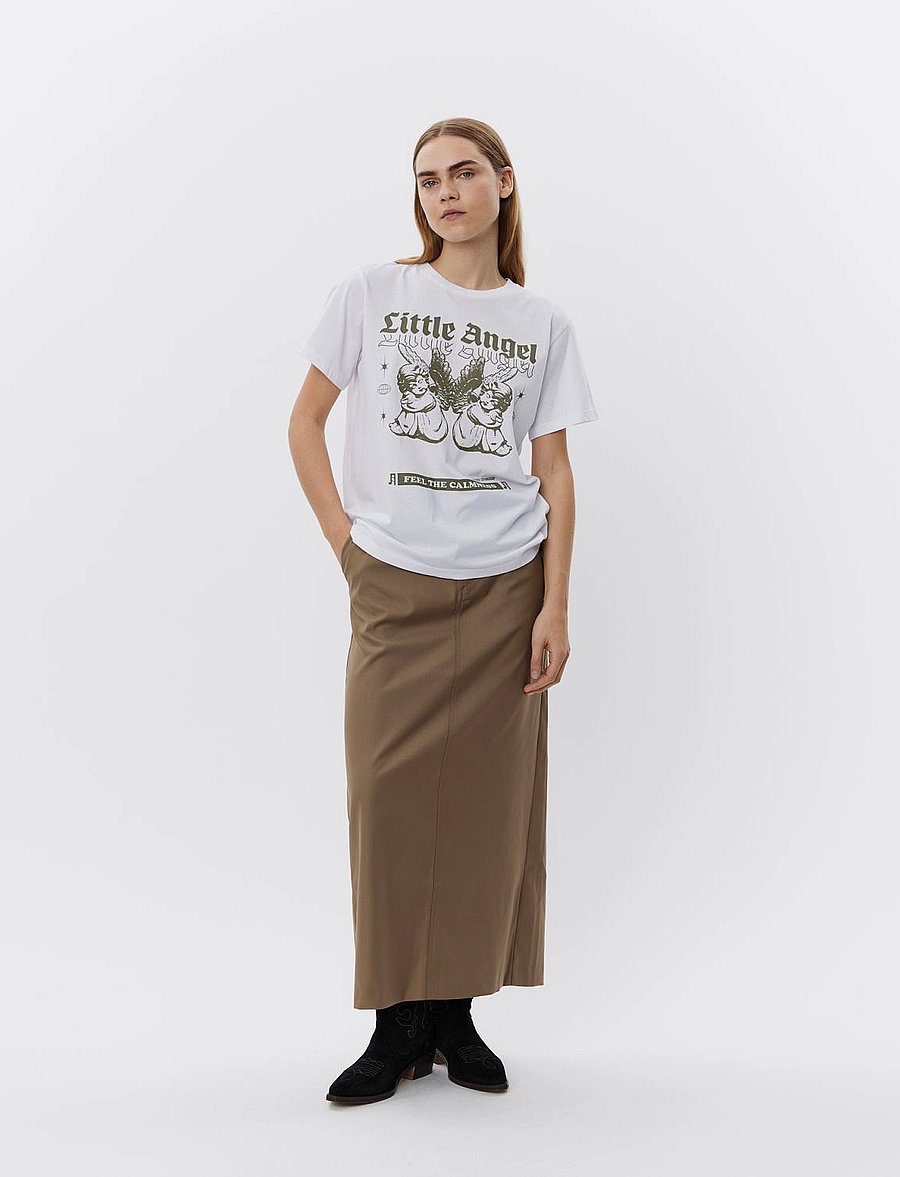 Sofie Schnoor - ACHAIASW SKIRT - maxi röcke - camel - 0