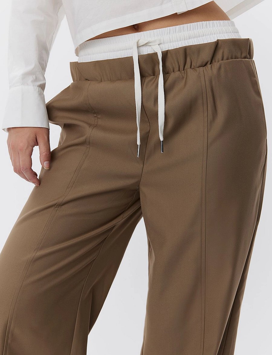 Sofie Schnoor - ADDISONSW TROUSERS - bukser med brede ben - camel - 4