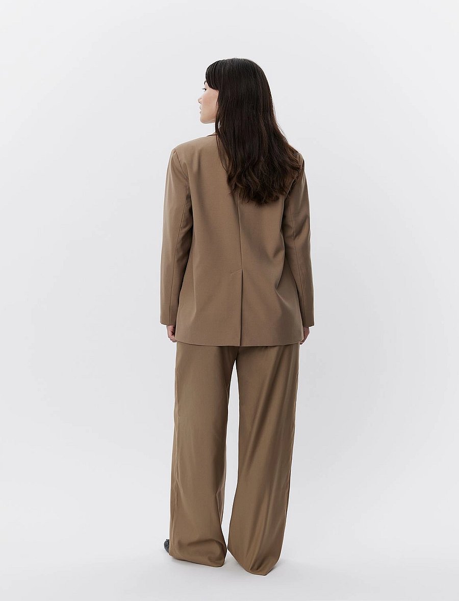 Sofie Schnoor - ADDISONSW TROUSERS - bukser med brede ben - camel - 5