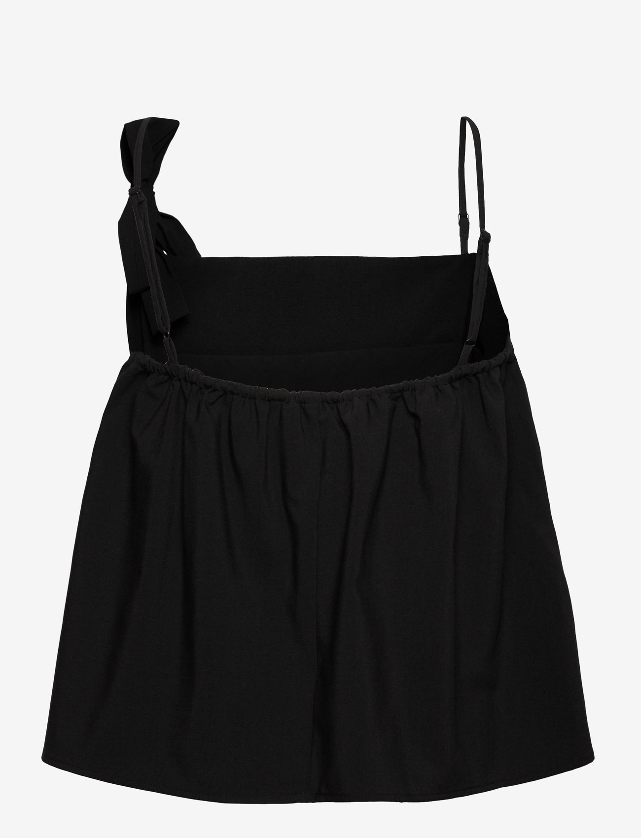 Sofie Schnoor - ALLIESW TOP - varrukateta pluusid - black - 2