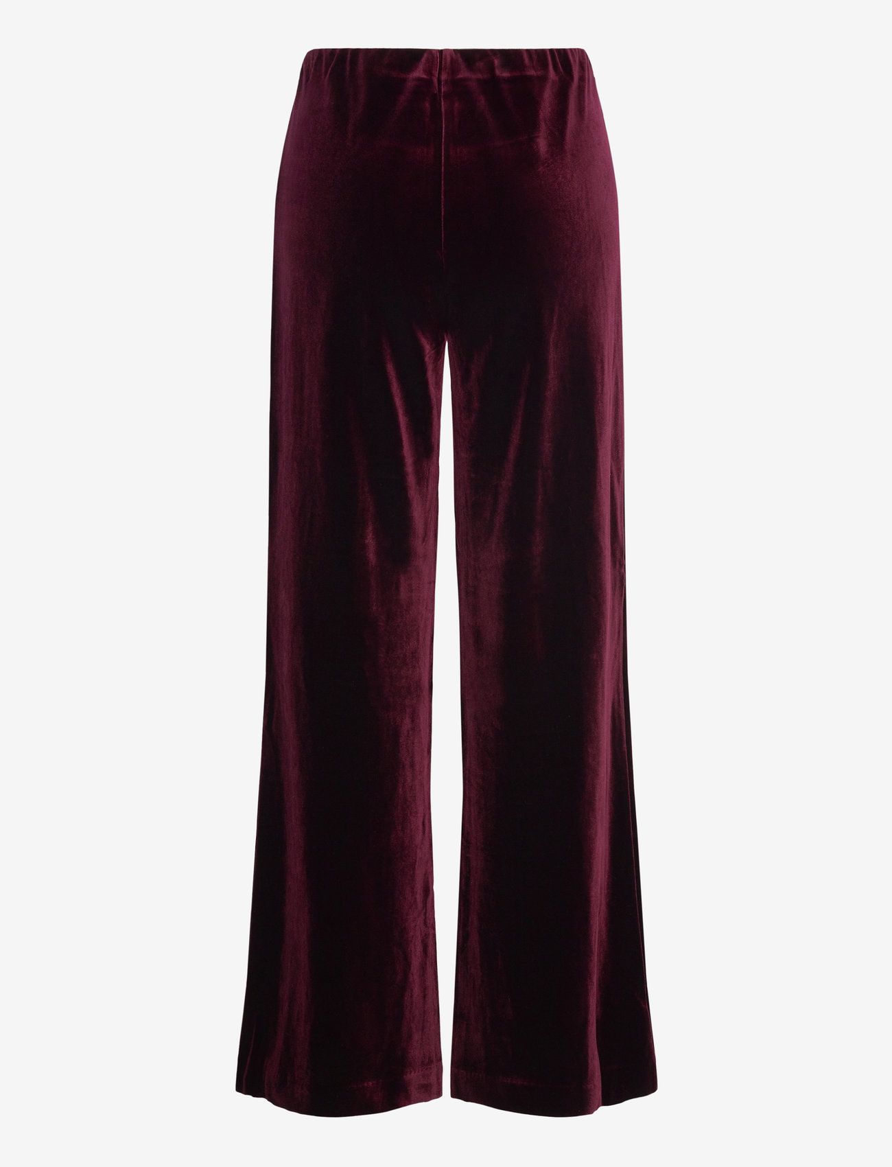 Sofie Schnoor - VALOSW TROUSERS - laia säärega püksid - burgundy - 1