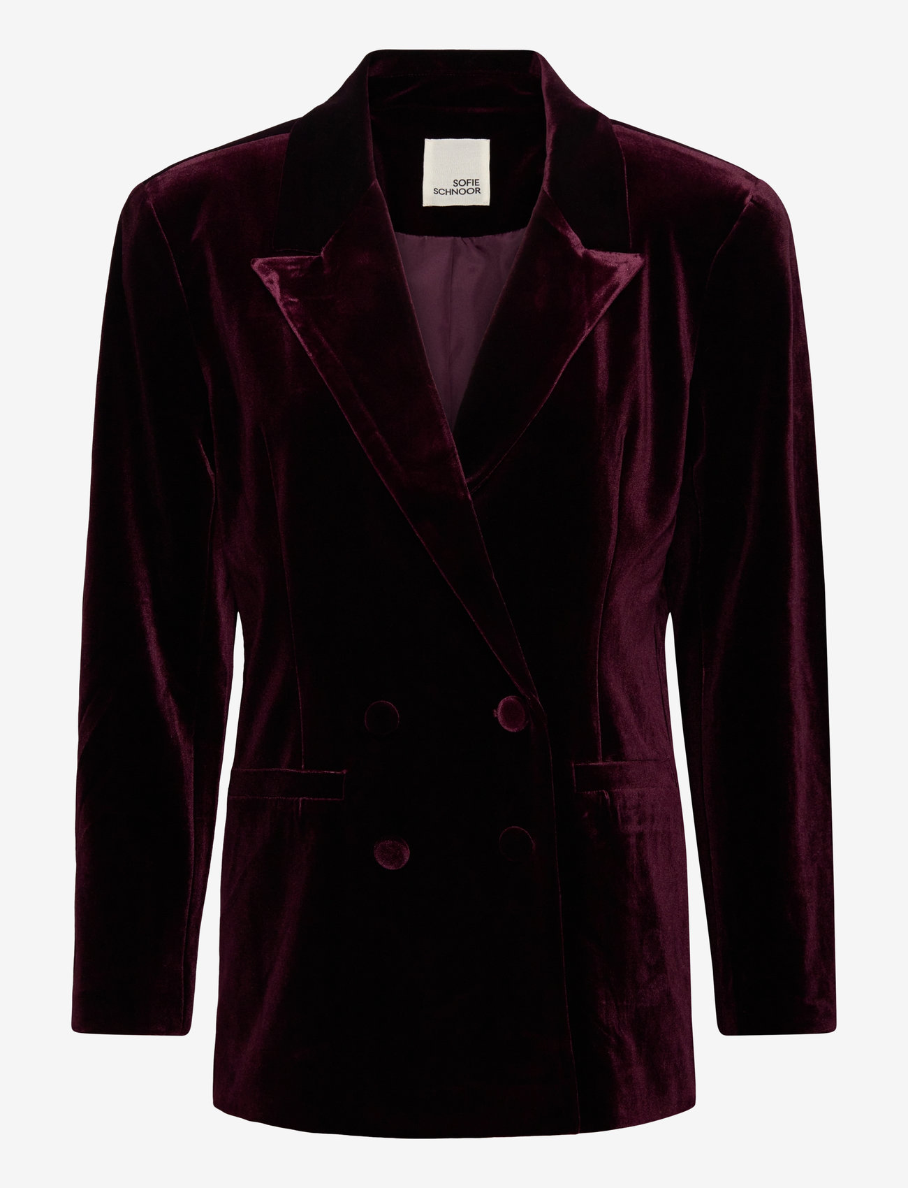Sofie Schnoor - VIVIANSW BLAZER - einreihige blazer - burgundy - 0