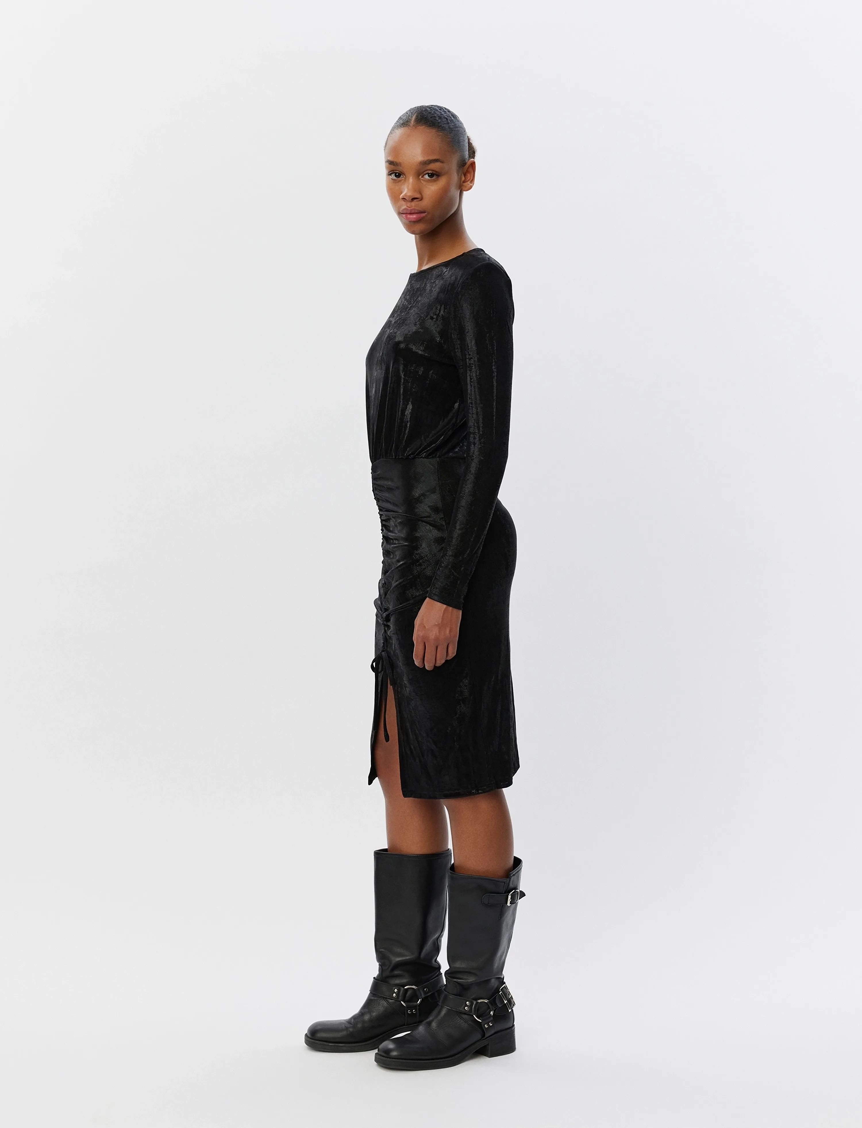 Sofie Schnoor - ALEXISSW DRESS - midimekot - black - 4