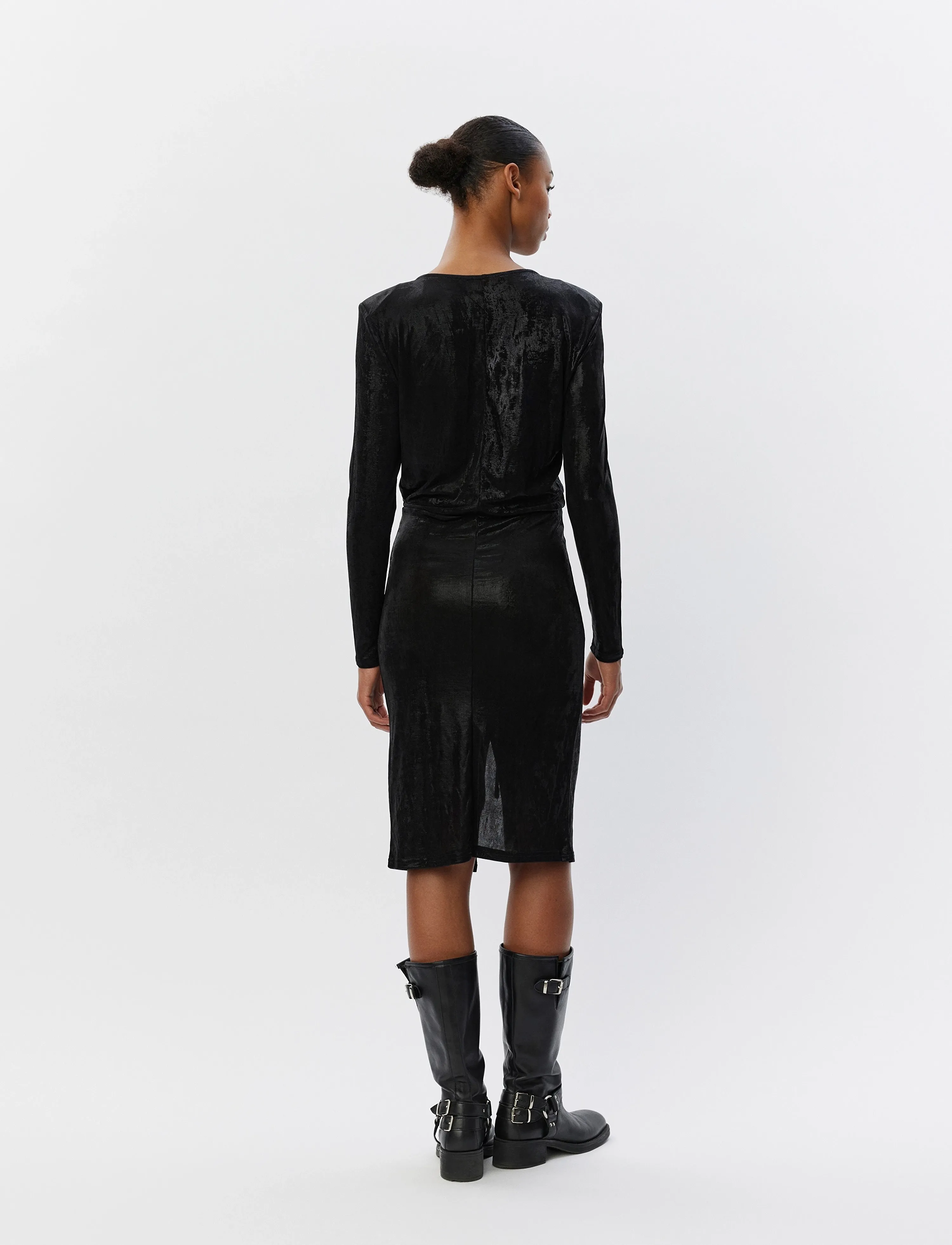 Sofie Schnoor - ALEXISSW DRESS - midimekot - black - 5