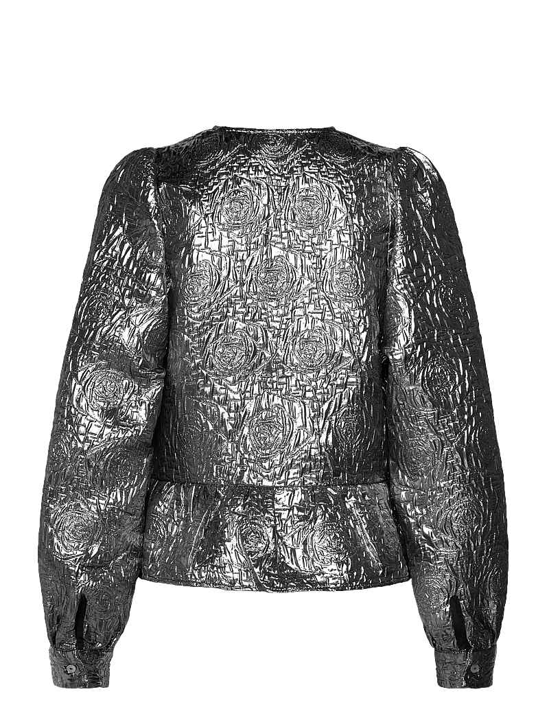 Sofie Schnoor - SADIESW SHIRT - langärmlige blusen - silver - 2