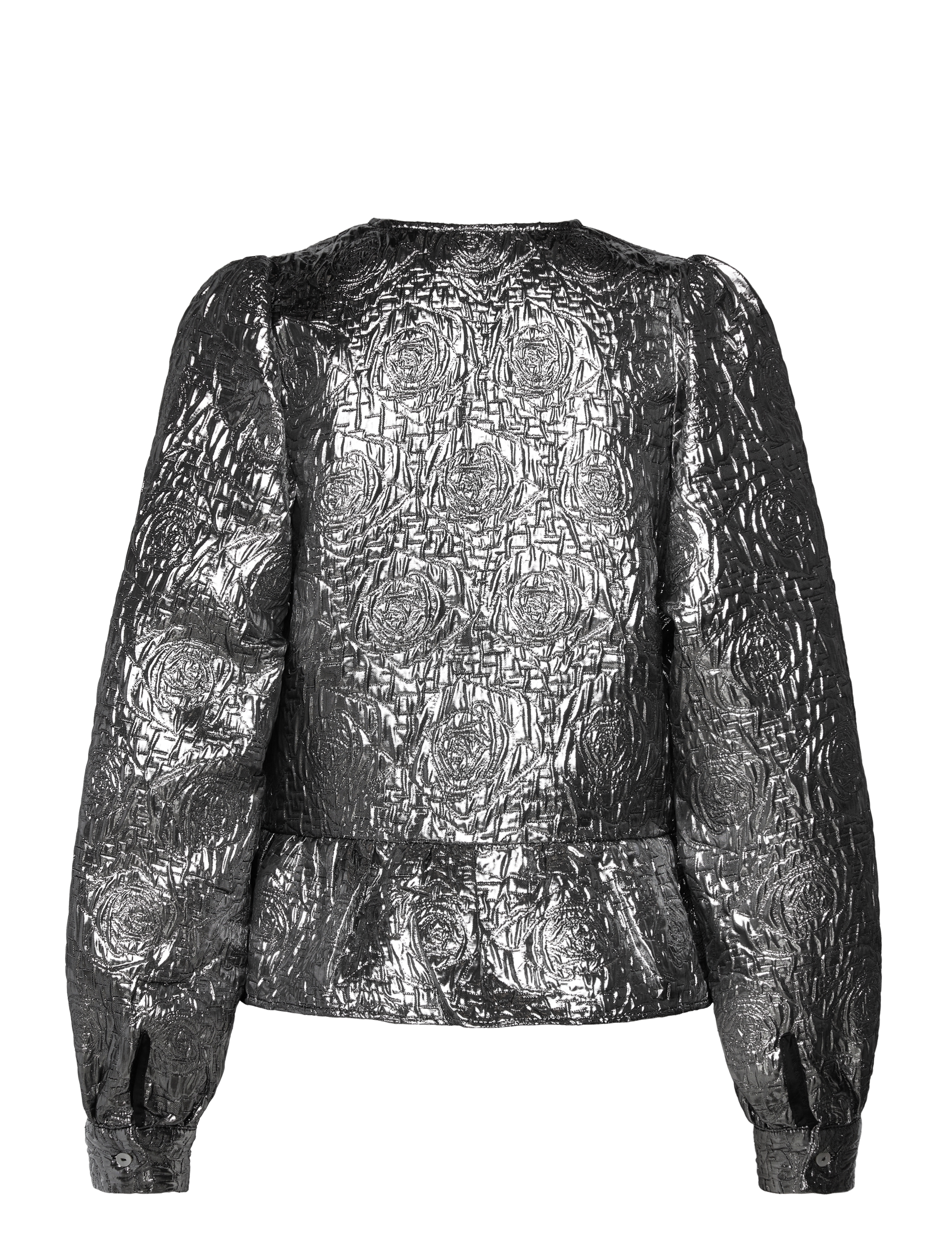 Sofie Schnoor - SADIESW SHIRT - långärmade blusar - silver - 2