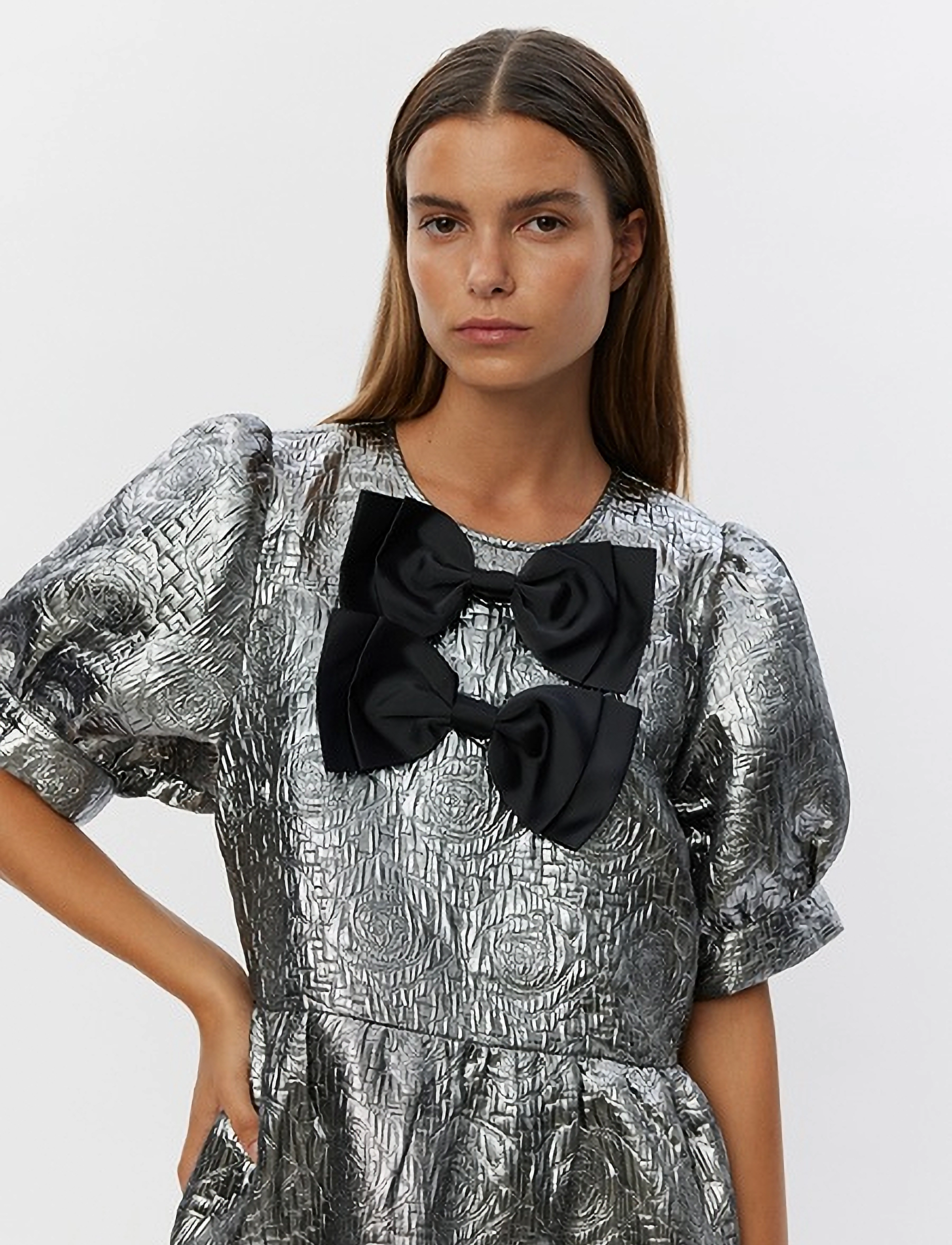 Sofie Schnoor - ROSESW DRESS - women - silver - 5