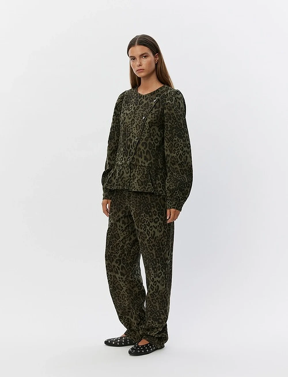 Sofie Schnoor - SADISW JACKET - langerma blússur - olive - 3