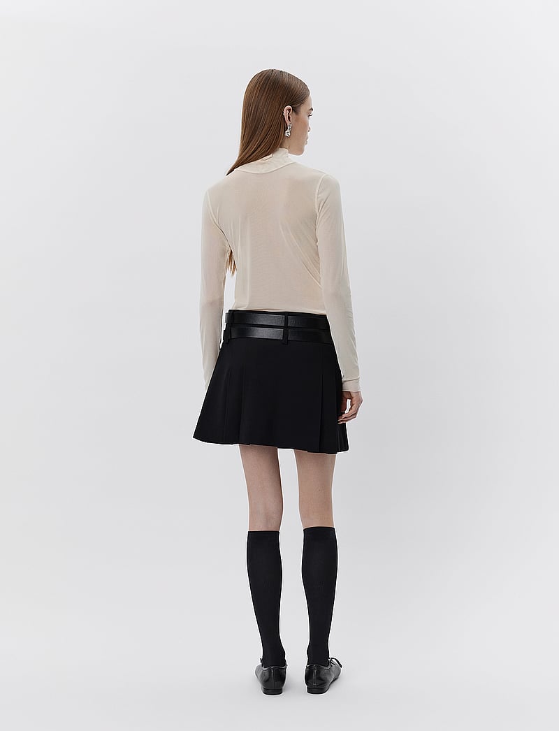 Sofie Schnoor - RANISW SKIRT - plisseeritud seelikud - black - 4