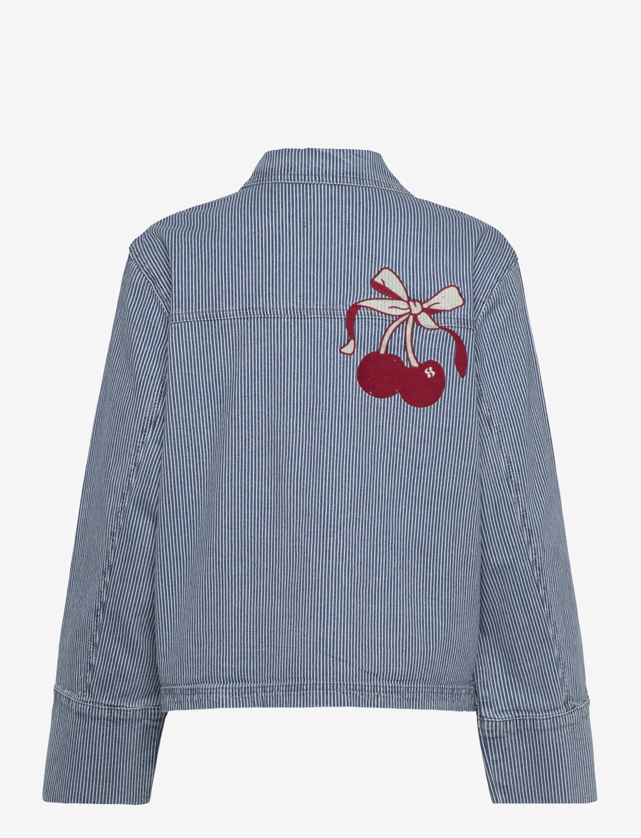 Sofie Schnoor - MARLOSW JACKET - overshirts - blue striped - 2