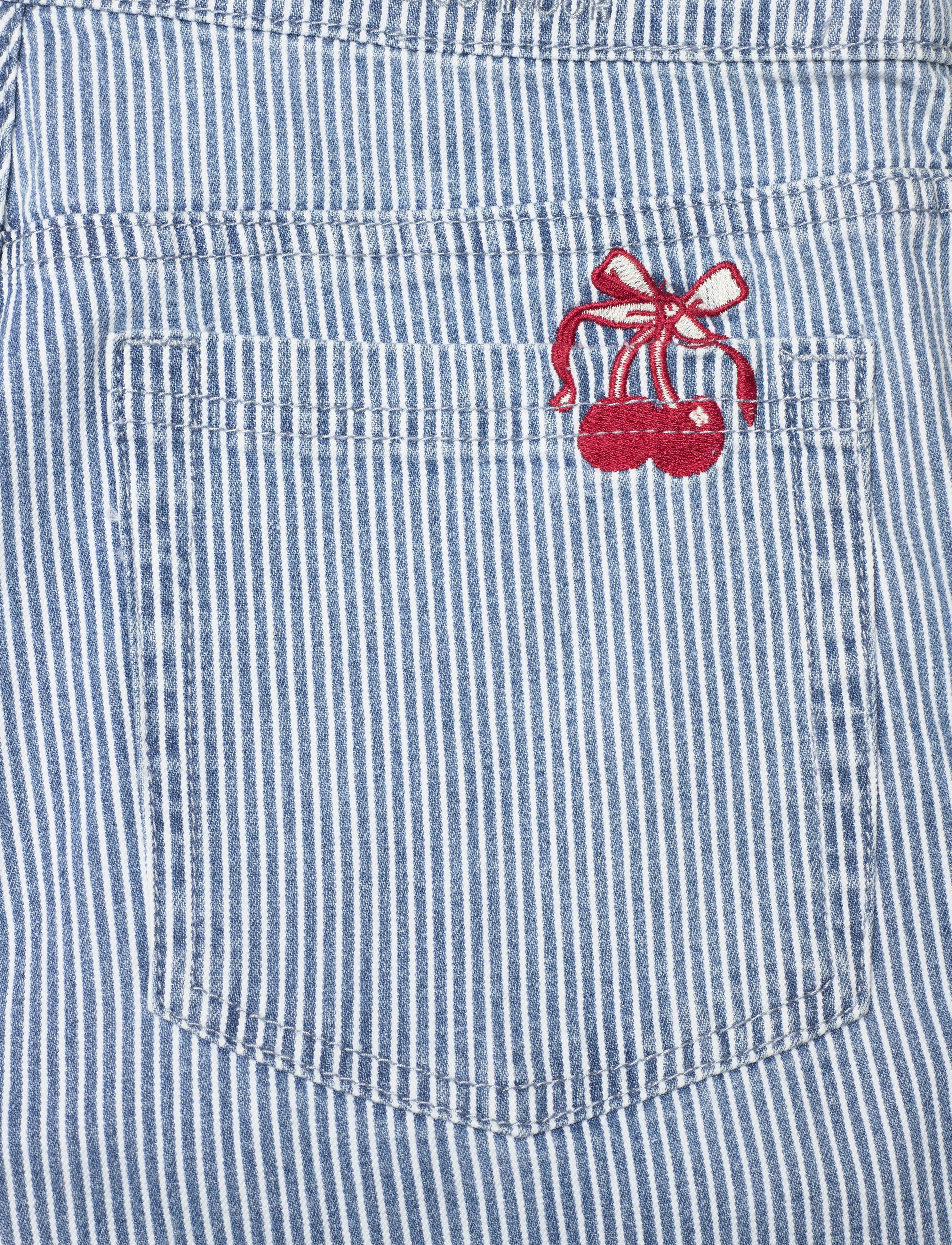 Sofie Schnoor - LYONSW TROUSERS - herbstersparnisse - blue striped - 5