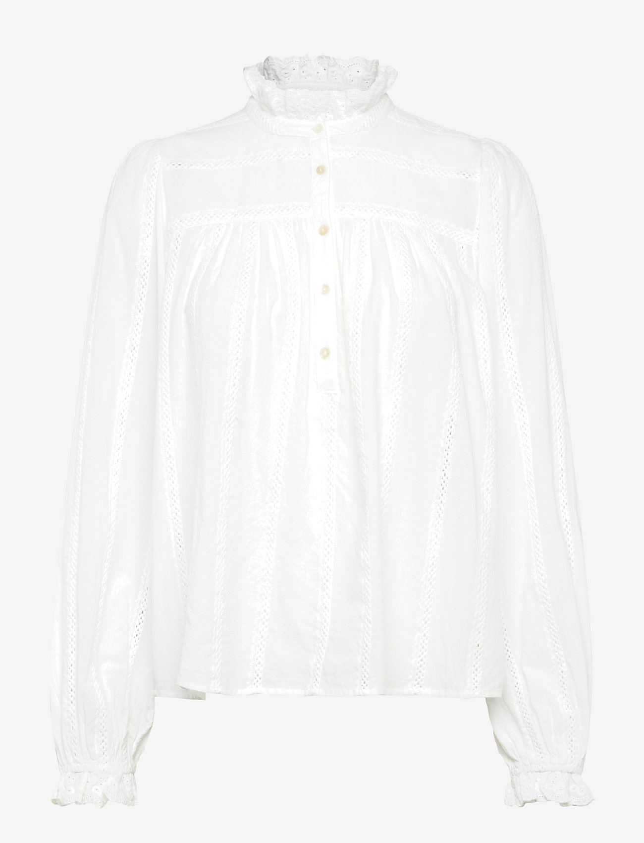 Sofie Schnoor - ASORIASW SHIRT - snow white - 0