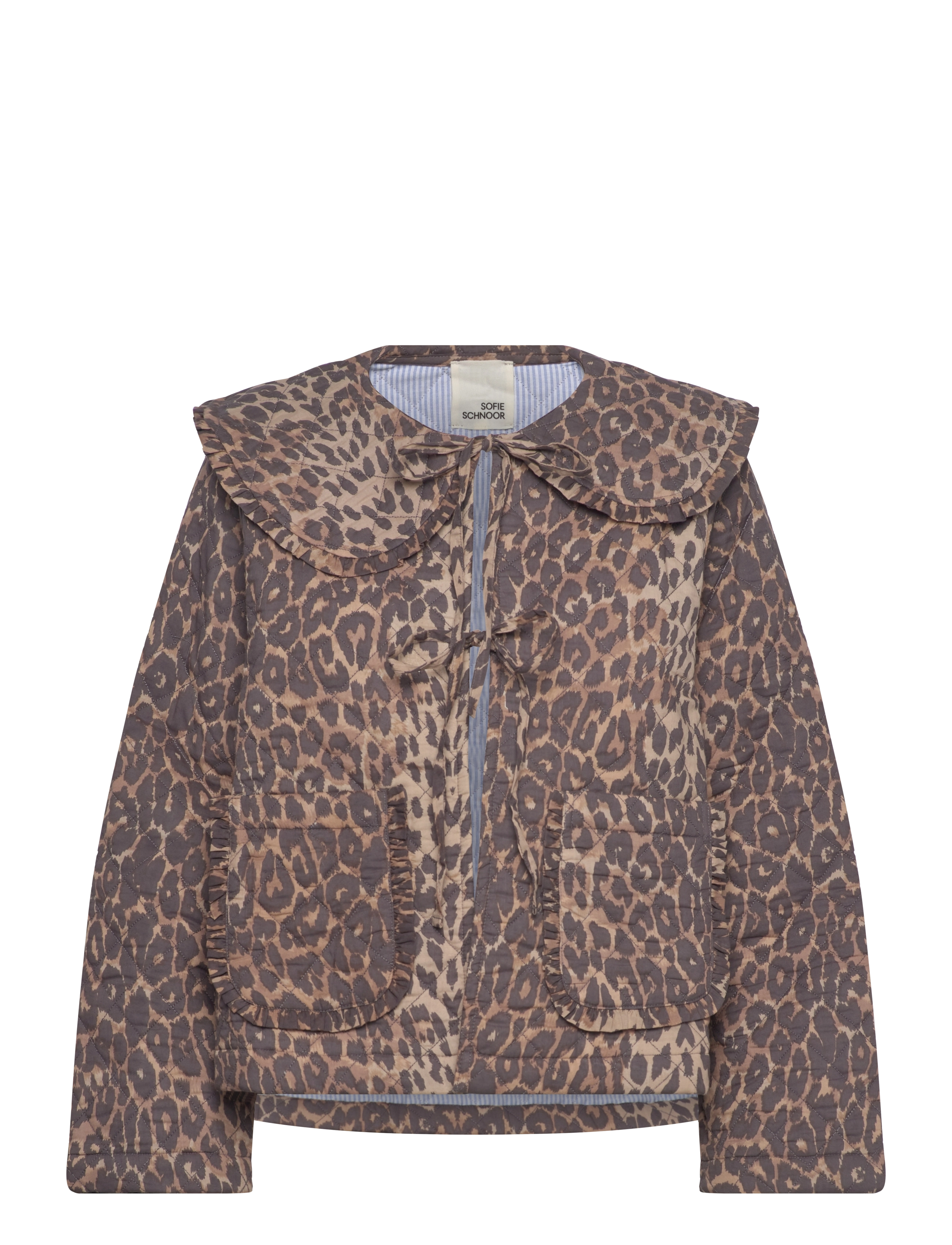 Sofie Schnoor SVANASW JACKET - Tøj - LEOPARD / brown