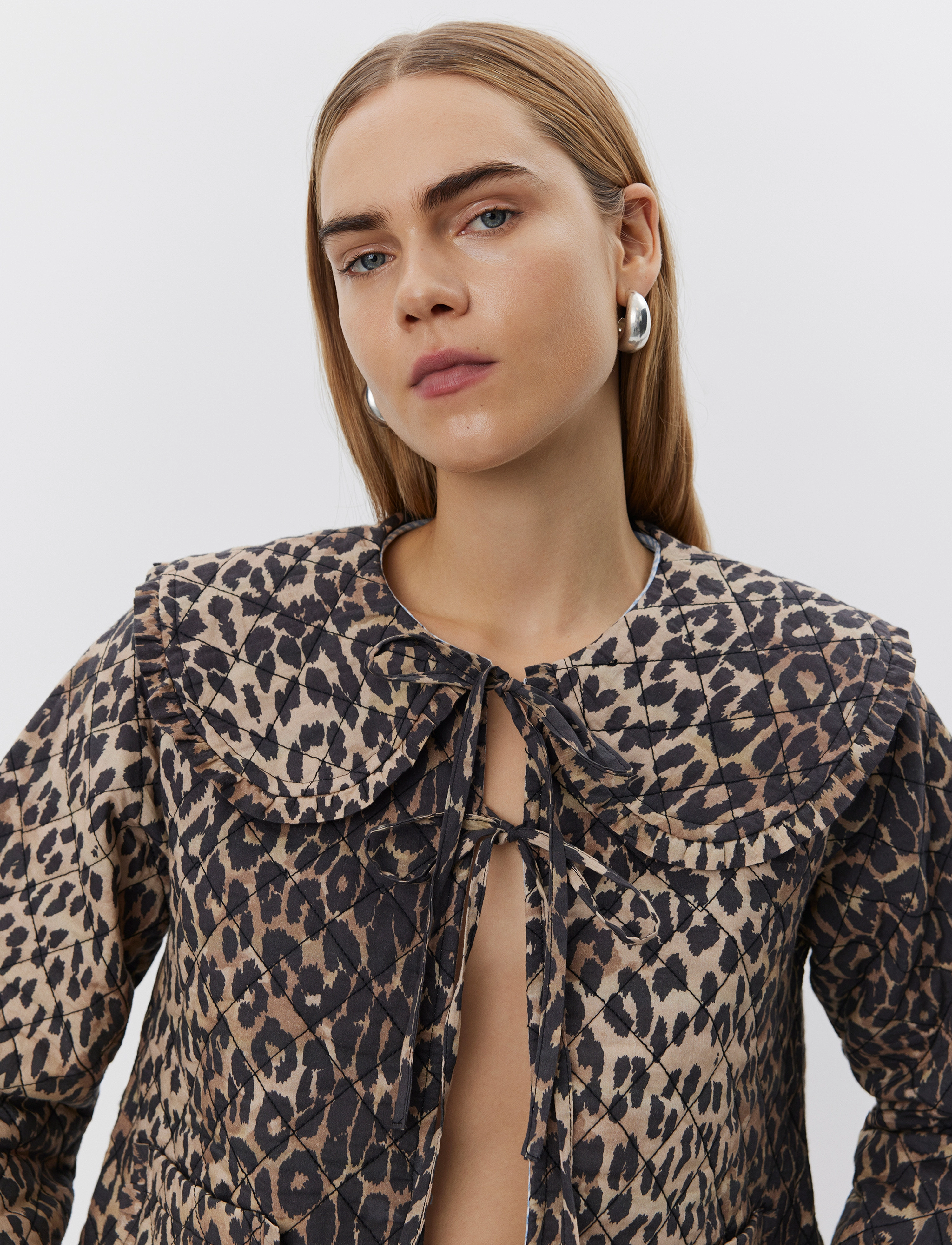 Sofie Schnoor - SVANASW JACKET - overshirts - leopard - 3