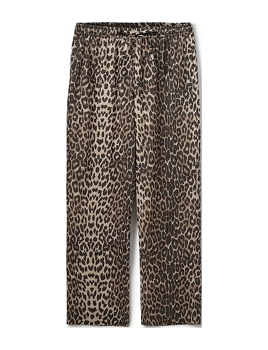 Sofie Schnoor - ABIGAILESW TROUSERS - sirged püksid - leopard - 1