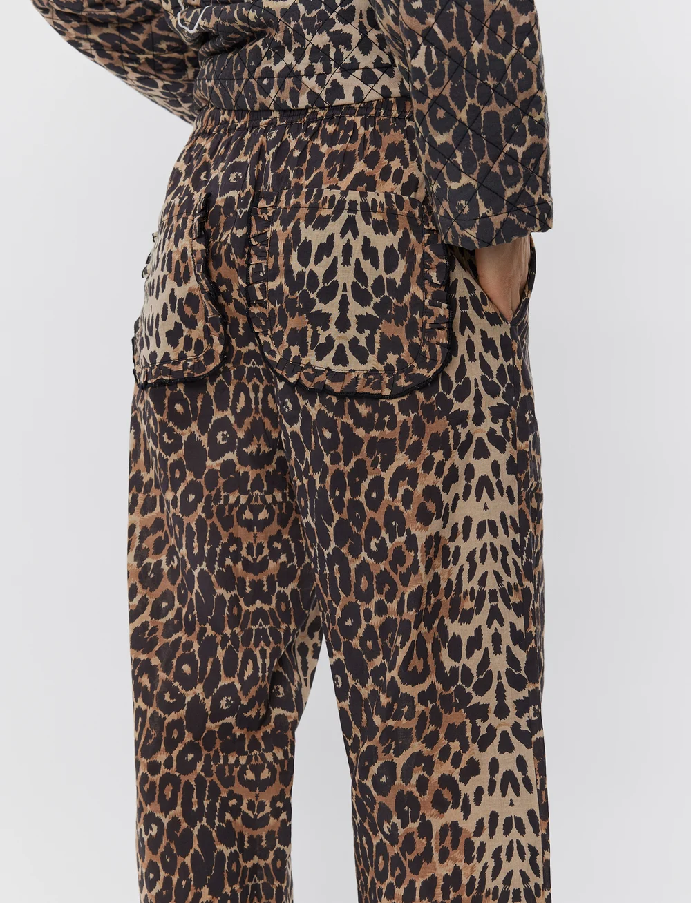 Sofie Schnoor - ABIGAILESW TROUSERS - joggingbuxur - leopard - 0